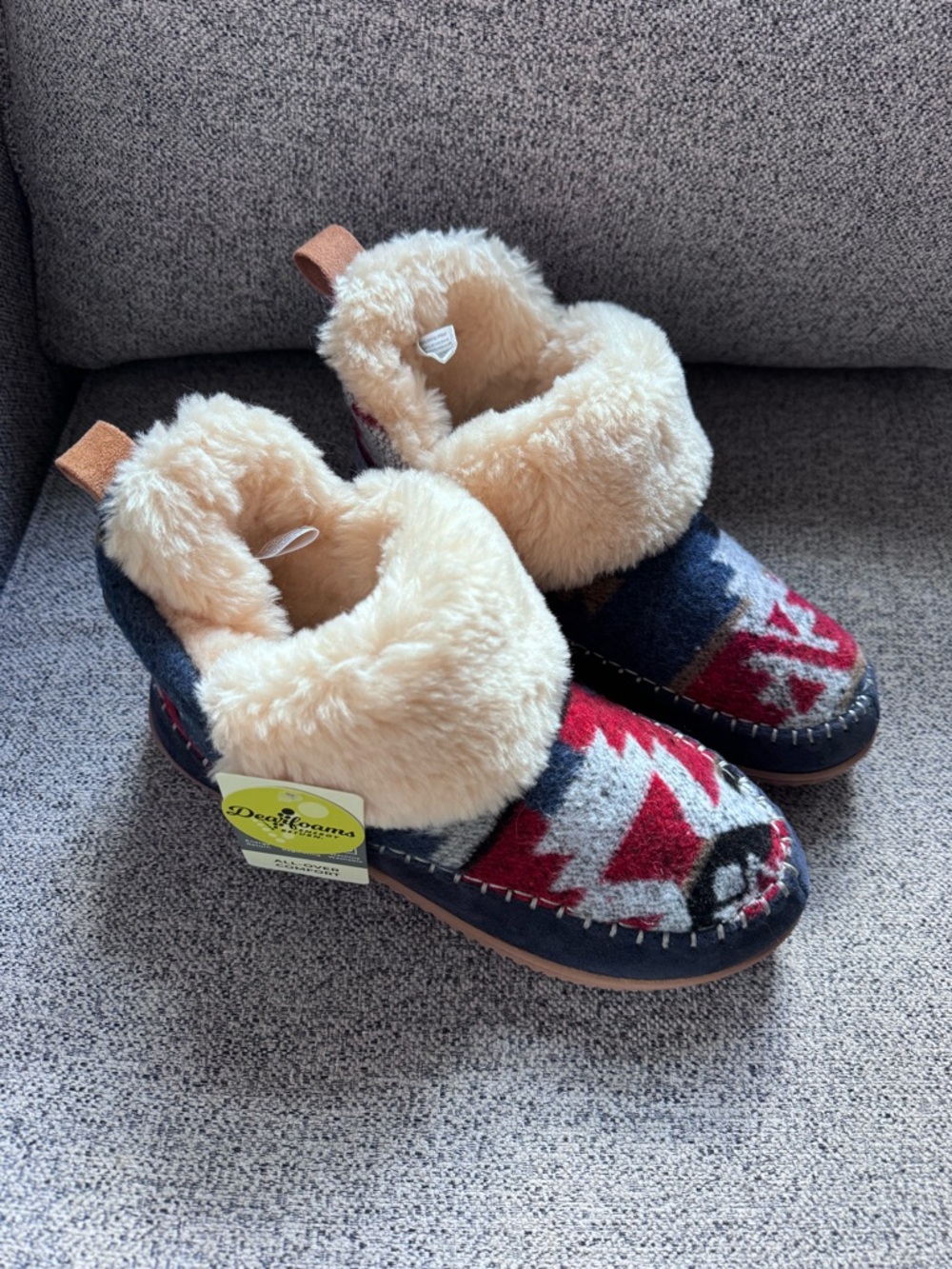 Dearfoams Energy Return Indoor/ Outdoor Bootie Slippers